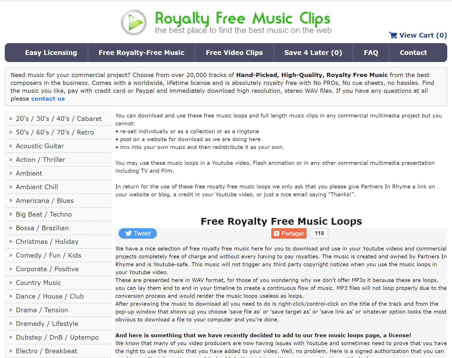 Musiques gratuites Partners In Rhyme