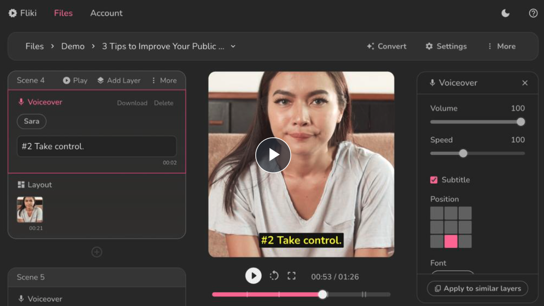 Fliki : pour transformer vos contenus texte en vidéo avec l'IA